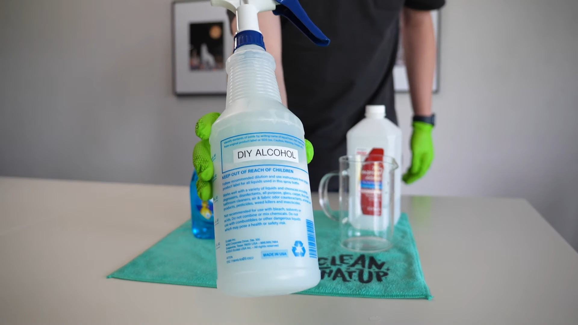 Rubbing Alcohol Cleaning Hacks