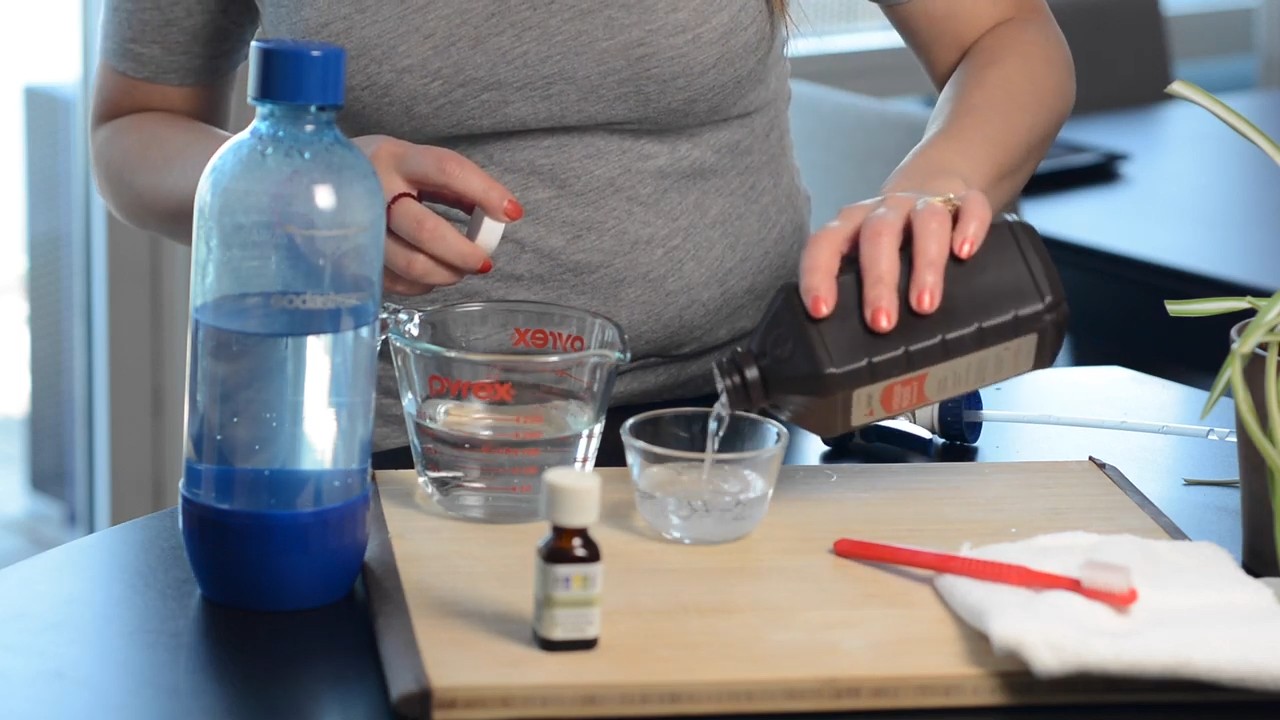 Natural peroxide cleaners DIY