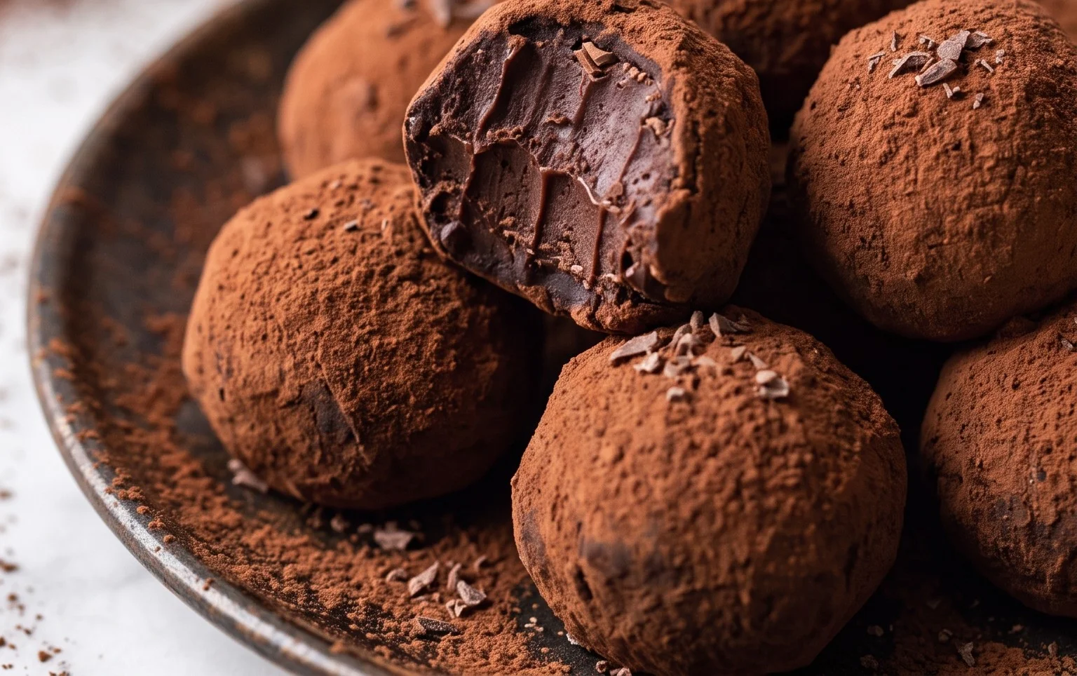 Truffes Au Chocolat, La Recette Fondante